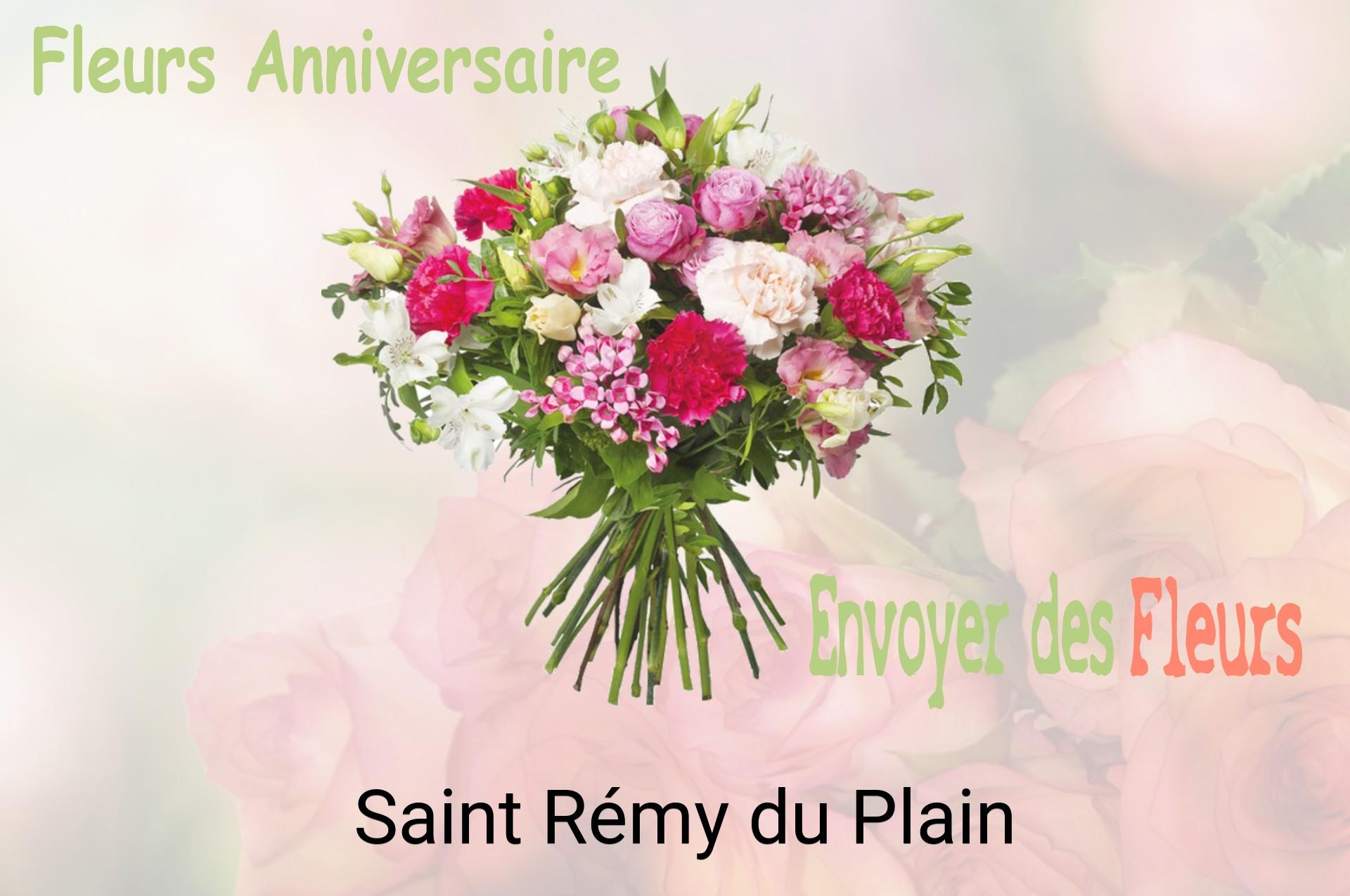 Bouquet de fleurs d’anniversaire livré à Saint-Rémy-du-Plain